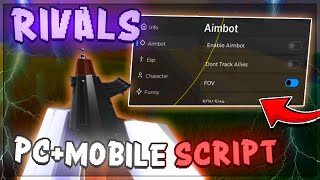 OVERPOWERED Best Rivals Script AIMBOTSILENT AIM KILL ALL  MORE FOR PC amp MOBILE [upl. by Illib733]