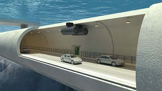 Floating Underwater Tunnel In Norway A MustSee Engineering Wonder  Tech Blazer [upl. by Dorrej]