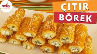 Çıtır Börek Tarifi  Peynirli Börek Tarifi [upl. by Ruosnam186]