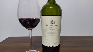 0107  Vinho Bodegas Salentein Reserve Malbec 2017 [upl. by Wsan]