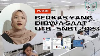 berkas yang harus dibawa saat utbk 2023 [upl. by Dazhehs]