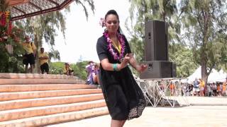 Natalie Ai Kamauu w Sha Lei Kamauu  40th Anniversary Ukulele Festival [upl. by Sigrid]