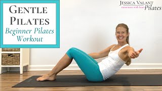 Gentle Pilates  15 Minute Pilates for Beginners Workout [upl. by Erapsag]