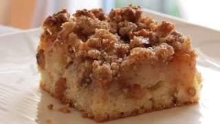 Délicieux gâteau crumble aux pommes et aux noix  Apple Walnut Crumble Cake [upl. by Eniaral]