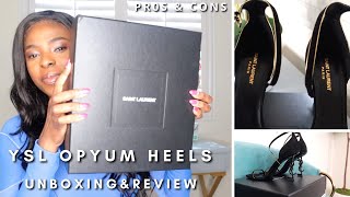 YSL SAINT LAURENT OPYUM SANDAL UNBOXING amp REVIEW PROS AND CONS2021 [upl. by Ysor]