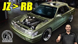 2JZ Swapped Millenium Jade C33 Nissan Laurel [upl. by Eldnek]