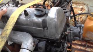 Mercedes 5 Cylinder Turbo Diesel Engine OM617 [upl. by Notffilc211]