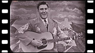 WEBB PIERCE  I´m Walking the Dog 1955 TV Video Clip Remastered Sound [upl. by Rene]