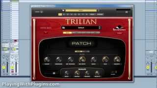 Spectrasonics Trilian  Review  PlayingWithPlugins [upl. by Eidoow]