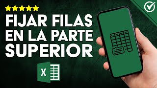 Cómo FIJAR FILAS Superiores en Excel Guía para Inmovilizar Paneles en Excel 📌​ [upl. by Lrae]