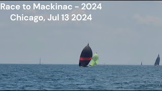 S01E04 Chicago Race to Mackinac Start  July 13 2024 [upl. by Dela668]