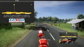 Tour de France 2014 Ps4 español  Cambridge  Londres etapa 3  Katusha Vs Contador y Froome [upl. by Brindle]