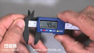 Demo  How to Use a Digital Caliper [upl. by Jezabelle]