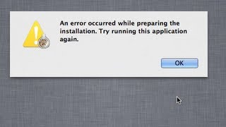 Mac OS X or macOS Install fails without a descriptive error [upl. by Yrak]