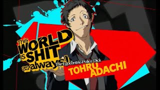 Persona 4 Arena Ultimax Arcade Mode Tohru Adachi [upl. by Holmann]