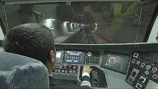 Europe and Asia joined by Marmaray tunnel under the Bosphorus Strait [upl. by Mchail947]