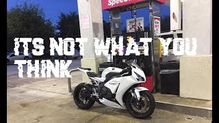 TRUTH ABOUT LITER BIKE AS MY FIRST BIKE CBR1000RR [upl. by Garwin104]