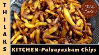 How to make Jackfruit Chips in Tamil Palakaai Chips Recipe in TamilJackfruit Chips Recipe in Tamil [upl. by Adnilre]