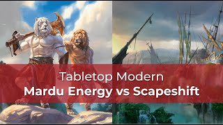 Mardu Energy vs Scapeshift  BLB Modern  MTG [upl. by Vashti]