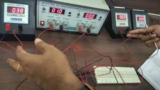 Experiment  Transistor Characteristics [upl. by Eirelav995]