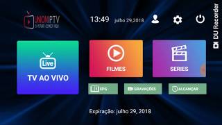 UNION IPTV  Aprenda a mexer no aplicativo na sua tv ou SmartphoneTUDO online [upl. by Bultman116]