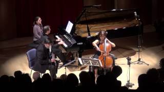 Rota Trio for clarinet cello and piano original version  Andante [upl. by Petuu]