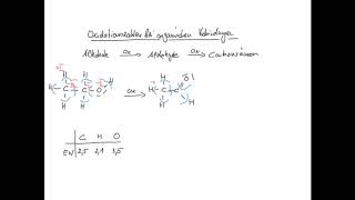 Oxidationszahlen in organischen Verbindungen [upl. by Burnside73]