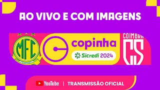 JOGO COMPLETO MIRASSOL X COIMBRA EC SAF MG  PRIMEIRA FASE  COPINHA SICREDI 2024 [upl. by Elyad481]