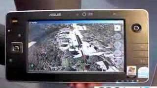 TwoNav road and offroad navigation on Asus UMPC [upl. by Trueblood]