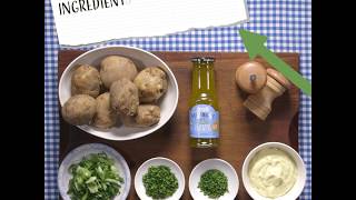 New Potato Salad with Ballymaloe Classic French Dressing and Ballymaloe Mayo [upl. by Anniahs]