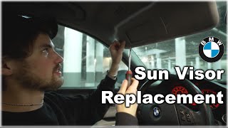 BMW Sun Visor Replacement 10 Horsepower [upl. by Nnaylloh]