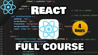 React Full Course for free ⚛️ 2024 [upl. by Nyrrat]