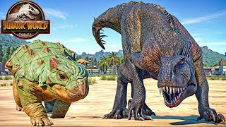 11000000 Scorpius Rex E750 vs BUMPY Toro Indominus Rex TREX Blue Camp Cretaceous [upl. by Roland759]