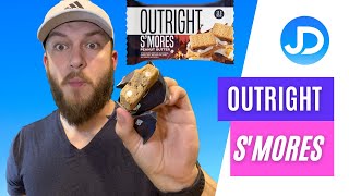 Outright Bar Review  MTS Nutrition Smores  Whole Food Protein Bar [upl. by Searcy]