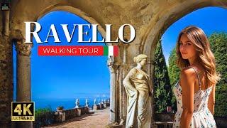 RAVELLO 🇮🇹  THE MOST BEAUTIFUL VILLAGE IN THE WORLD  HIDDEN GEM Villa Cimbrone [upl. by Sergio]