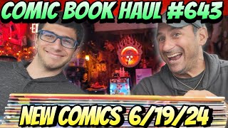 Comic Book Haul 643 Would You Believe I Bought Comics at A Bar 😮 [upl. by Nerahs10]