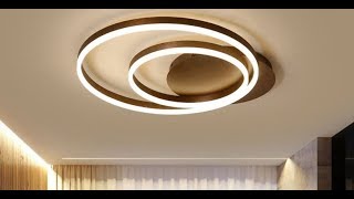 Top 5 modernas luces de techo led para sala de estar [upl. by Scevo]