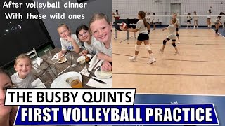 The Busby Quints First Volleyball Experience and Hazels Hilarious Insecurity  OutDaughtered [upl. by Nurse798]