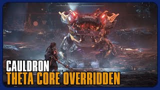 Horizon Forbidden West Burning Shores  Cauldron Theta Walkthrough [upl. by Tezile]