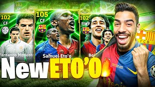 NEW ETOO 105 RATED PACK OPENING  GAMEPLAY 🔥 eFootball 25 mobile [upl. by Siahc]