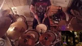 Luka Vezzosi  Martyr Defiled  No Morality DRUM COVER [upl. by Meekahs]