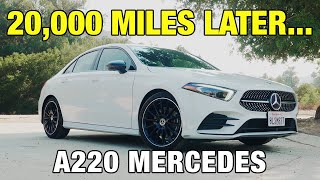 How Reliable Is a MercedesBenz AClass After 20000 Miles LongTerm 2019 Mercedes A 220 Review [upl. by Gnal]