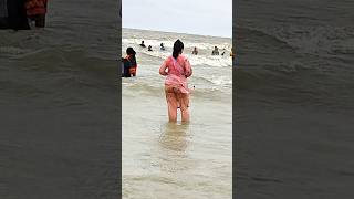 Coxs Bazar sea beach swimming video beach shorts shortsfeed [upl. by Ji]