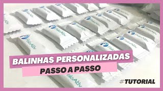 BALINHAS PERSONALIZADAS Como Faz   Tutorial Passo a Passo  Dicas  Acabamento [upl. by Nowaj]