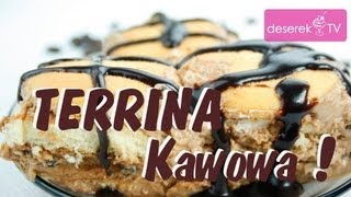 Ciasto bez pieczenia Domowa Terrina Kawowa  DeserekTV [upl. by Caryn]