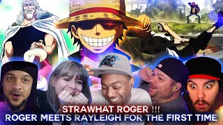 Roger Meets Rayleigh For The First Time  Strawhat Roger  Reaction Mashup [upl. by Normac]