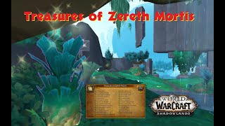 Treasures of Zereth Mortis Full Achievement with Map WOW 92 [upl. by Barkley463]