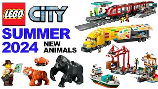 LEGO City Summer 2024 Sets  NEW ANIMALS Construction Jungle amp MUCH more [upl. by Inatsed]