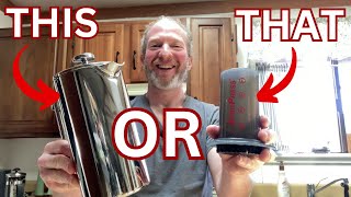 Aeropress Original Coffee Maker versus Secura French Press [upl. by Kerri585]