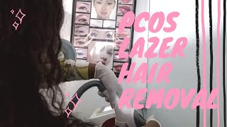 Living with Hirsutism PCOSLazer Hair Removal  My Experience Body Trendz Ja Lansco Love [upl. by Lamberto300]